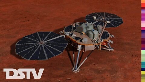 Mars INSIGHT Lander Animation