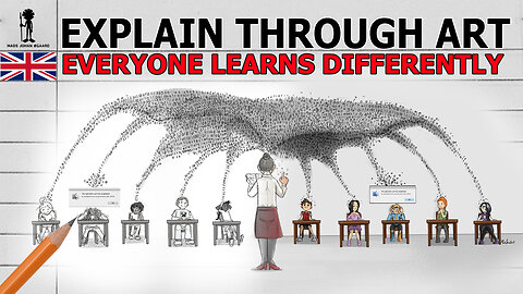 Explain through Art🎨 Ep1 | Everyone learn differently