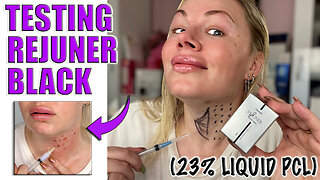 Testing Rejuner Black, traditional Neck Meso therapy! Maypharm.net | Code Jessica10 saves you Money!