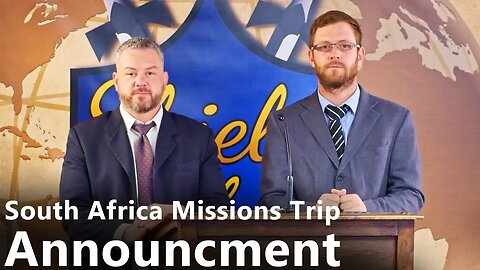 South Africa Missions Trip Announcement