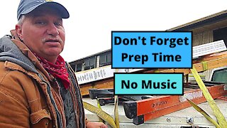 Don't Forget the Prep Time No Music