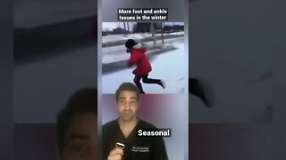 Foot and Ankle ISSUES in the WINTER