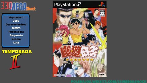 Jogo Completo 61: Yu Yu Hakusho Forever Part 1 (Playstation 2)