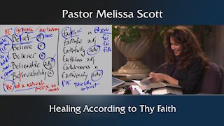 Healing According to Thy Faith