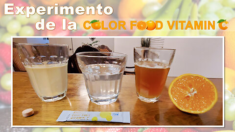 Experimento de la Vitamina C Con Atomy