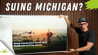 Drone Deer Recover Suing Michigan