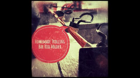 Homemade Trolling Rod Holder