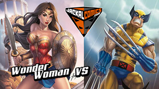WONDERWOMAN Vs. WOLVERINE - Comic Book Battles: Who Would Win In A Fight?