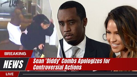 Diddy apologises for 'inexcusable' behaviour | News Today | USA |