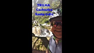 Cachoeira Santa Lídia #biketube - 041 #shorts
