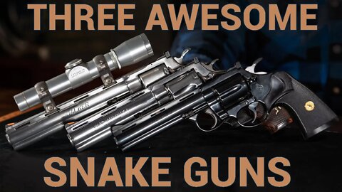 Three Unique and Amazing Snake Guns