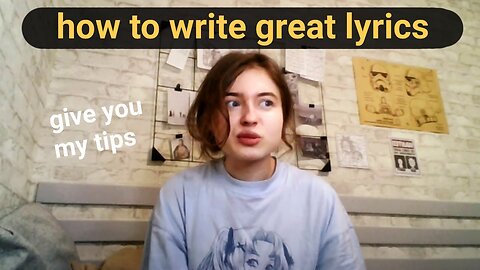How to write GREAT LYRICS that everyone will LOVE