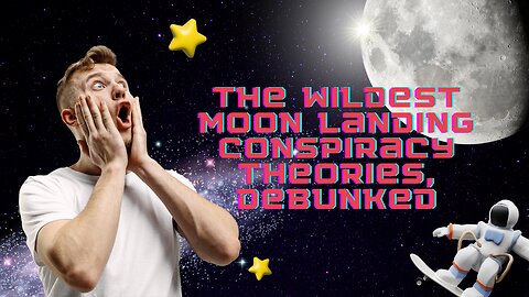 The Wildest Moon Landing Conspiracy Theories, Debunked!!!