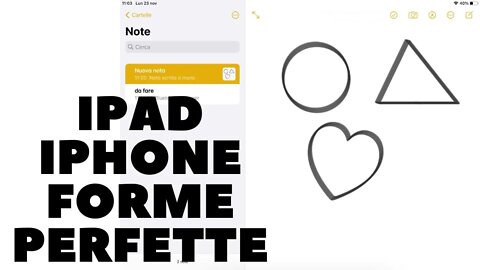 Forme perfette su iPhone e iPad