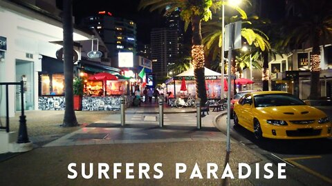 Surfers Paradise Evening Beach Walk | Australia