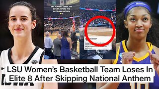 LSU Women's Basketball Gets DESTROYED For DISRESPECTING National Anthem, Get Beat By Patriotic Iowa!