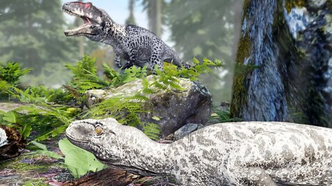 Filhote de Utahraptor, Um Giganotosaurus me Perseguiu, Final Inesperado - THE ISLE