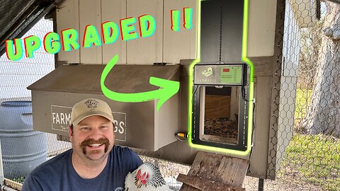 Upgrading Our Backyard Chicken Coop | AMAZING AUTOMATIC DOOR