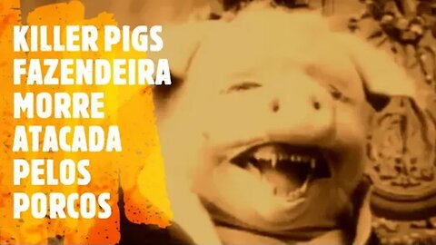 KILLER PIGS. FAZENDEIRA MORRE ATACADA PELOS PORCOS 08FEV2019