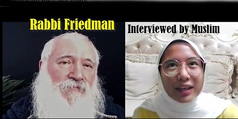 Rabbi Friedman interviewed by a Muslim, about religions. An eye opening !