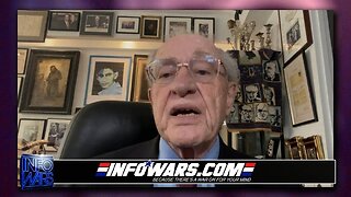 Alan Dershowitz Warns Alex Jones: Trump Indictment Threatens American