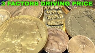 3 Factors That Will Drive The Price Of Gold Higher!