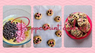 Gluten free Chocolate chip Peppermint cookies