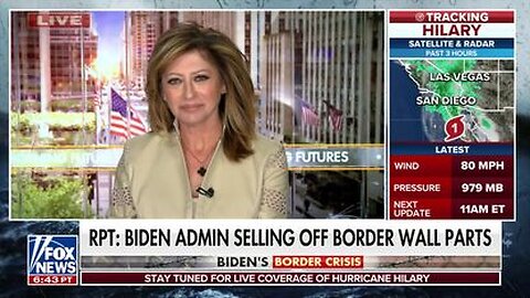 Maria Bartiromo: Biden Regime Sold $300 Million Worth of Border Wall Parts for $2 Million - 8/20/23