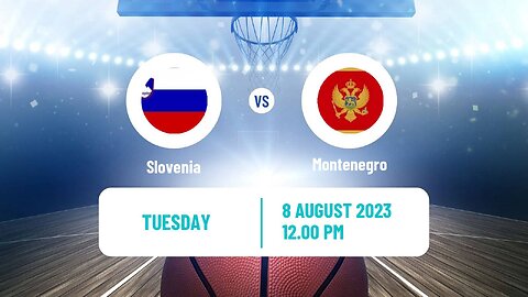 Slovenia vs Montenegro Friendly Game In FIBA World Cup 2023