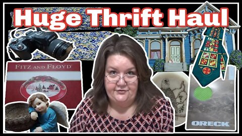Huge Thrift Store Haul I Goodwill Haul I 2 Announcements I Sharing Free Stuff To Resell