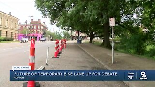 City hearing feedback from the public on whether to keep the two-way bike lane on Clifton Avenue