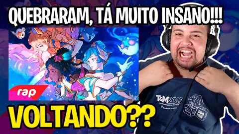 REACT Rap das Guardiãs Estelares (League of Legends: Wild Rift) - GAROTAS MÁGICAS | NERD HITS