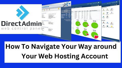 How to manage your Web Hosting account #directadmin