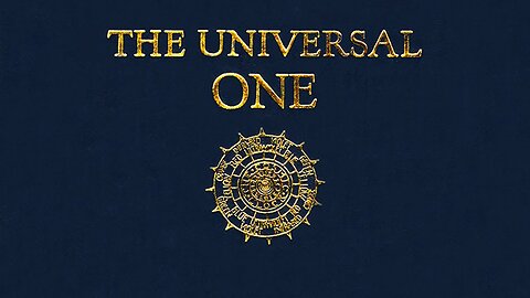 The Universal One - Walter Russell - Audio Book. Transcending the Dark Nature of our Modern World