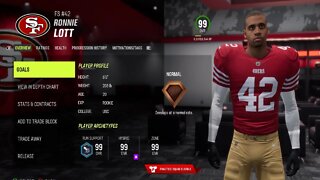 How To Create Ronnie Lott Madden 23