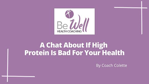 Chat About If High Protein Is Bad For Your Health
