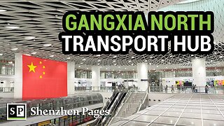 A Futuristic Masterpiece of Engineering & Architecture in Shenzhen: The Gangxia North Transport Hub