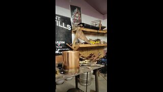 Moonshine still worm can build