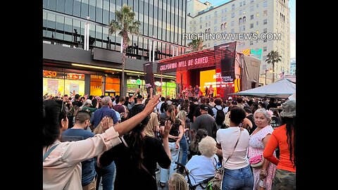 Hollywood Shut Down For Christian Concert