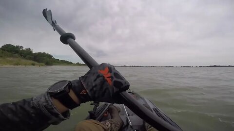 Kayak Fishing In A Storm