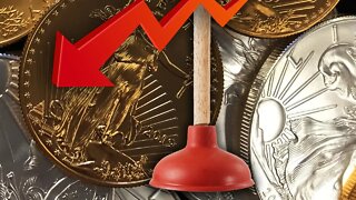 Gold & Silver Prices PLUNGE While Inflation Rises! Here's Why!