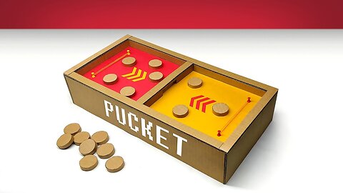 How To Make Pucket Game From Cardboard DIY At Home | How made Toy for Kids