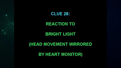 Clue 28 (The "Alien Interview" Video Analysis 2013/2014/2015)