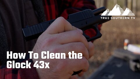 How to Clean Your Glock 43x Like a Pro! Field Cleaning with Hoppe's Products