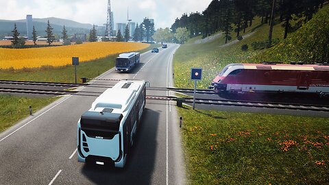 Bus simulator gameplay