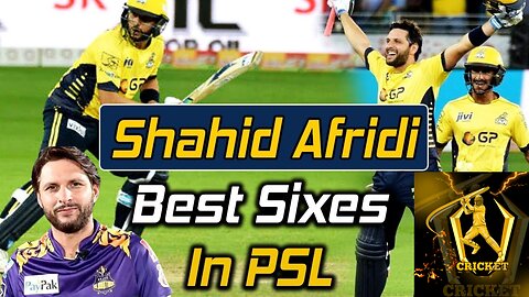 Shahid Afridi best six's