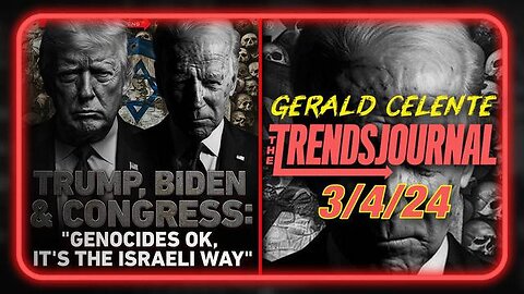 Trump, Biden & Congress: "Genocides OK, It's The Israeli Way"