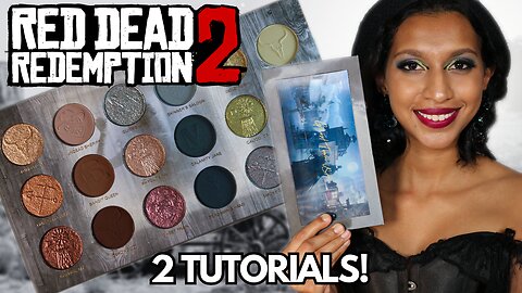 NEW Nomad Cosmetics Ghost Town Palette | 2 Fall Makeup Tutorials Inspired by Red Dead Redemption 2