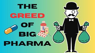 The Cost of Big Pharma's Greed: Why They Keep You Sick Forever?