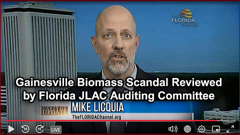 JLAC Committee Reviews Gainesville 1.7 Billion Debt (Florida Channel )